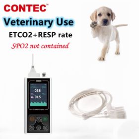 CA10S Handheld Veterinary Sidestream Capnograph VET CO2 Patient Monitor ETCO2 (Option: CA10SVET)